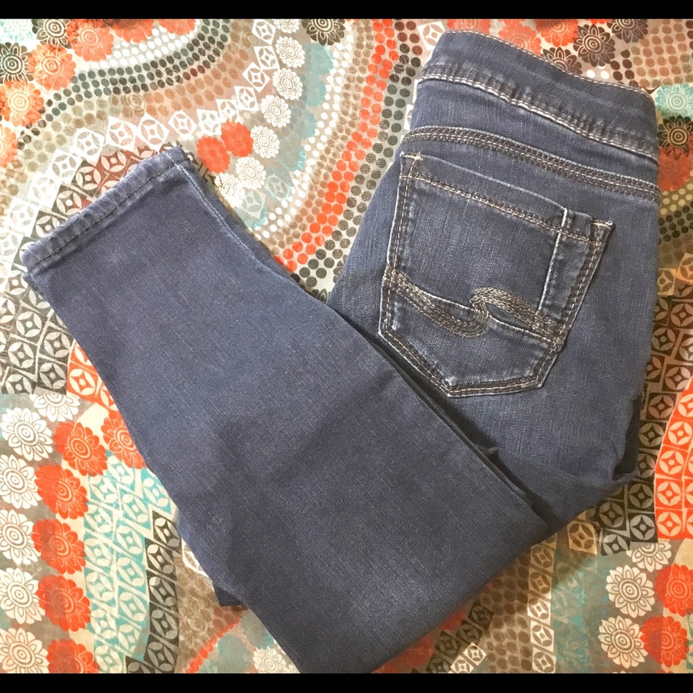 Aiko Super Skinny Silver Jeans